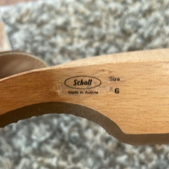 NWT 1970s Red Vintage Dr. Scholl’s Exercise Sandals Size 6 - Picture 5 of 9